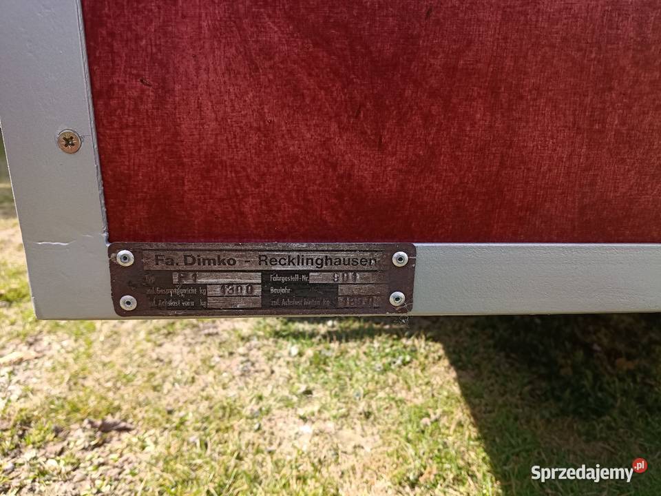 Sprzedam przyczepke Gardzienice Pierwsze