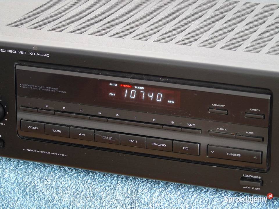 Wzmacniacz z radiem Kenwood KRA4040 sprawny i Jasło