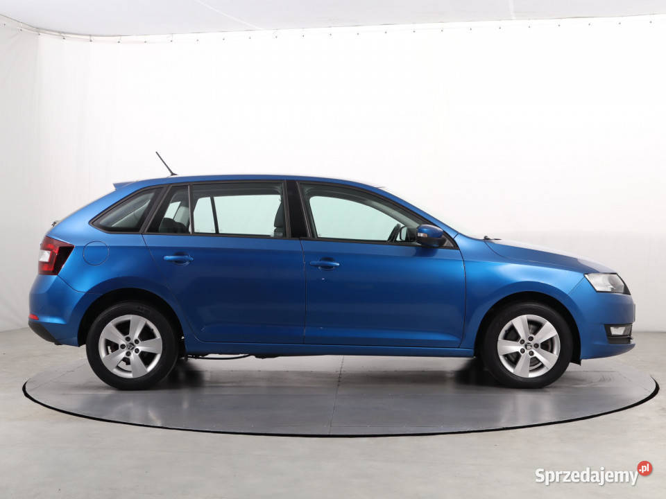 Skoda Rapid Spaceback 10 TSI niebieski Katowice