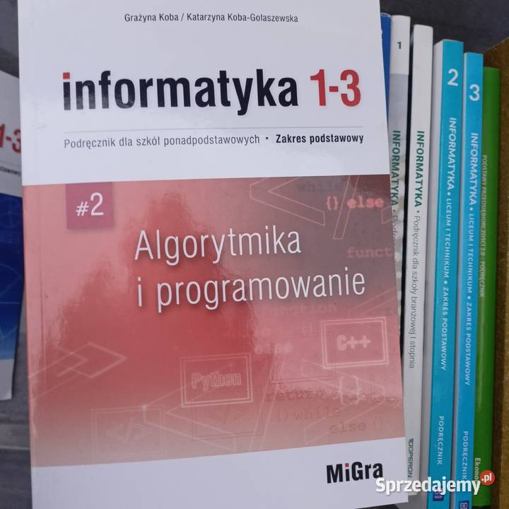 podręcznik do informatyki migra książki Gdańsk