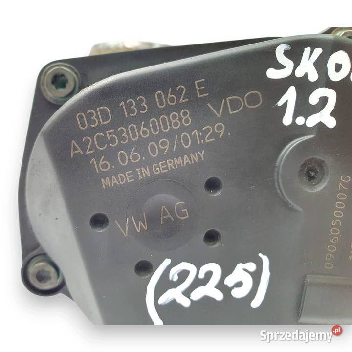PRZEPUSTNICA VW Fox Polo IV Skoda Fabia I 12 12V Chełm