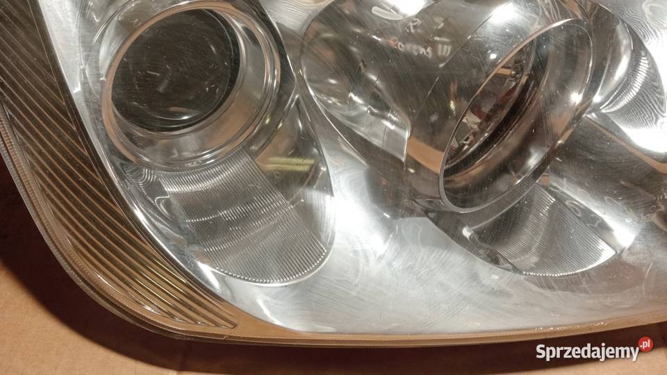 KIA CARENS III FL LAMPA PRZÓD PRAWA SOCZEWKA wielkopolskie Zbierkowo