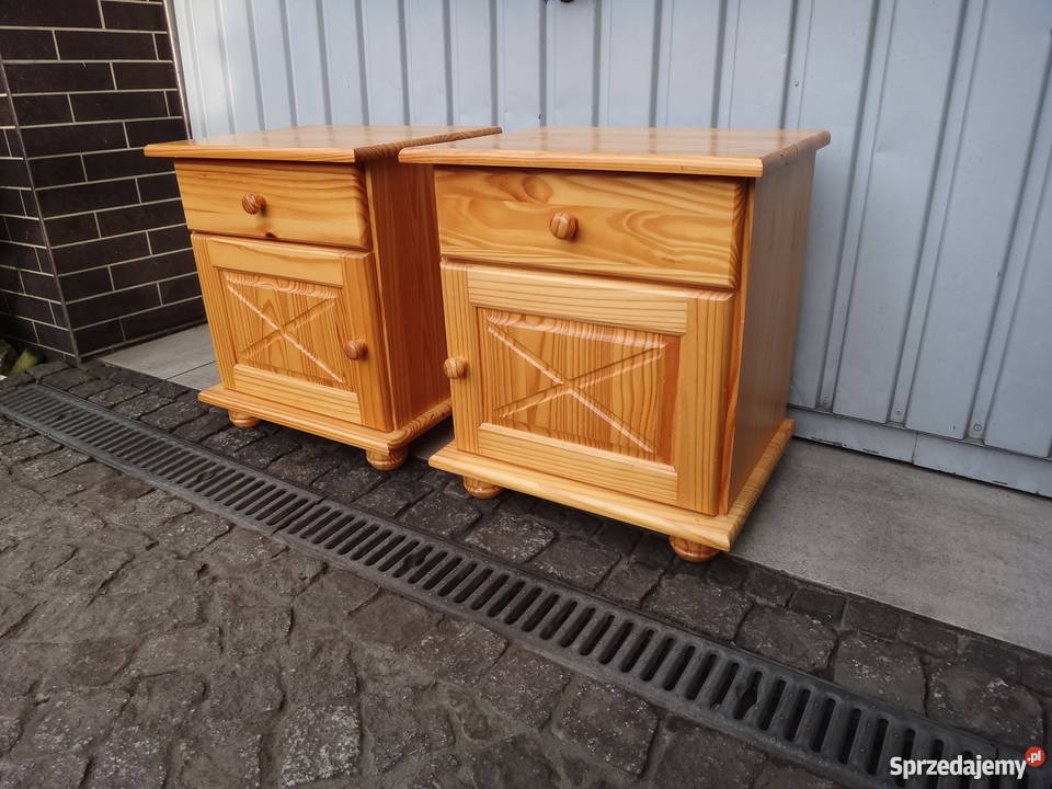 Sosnowe szafki nocne 2 Zielona Góra