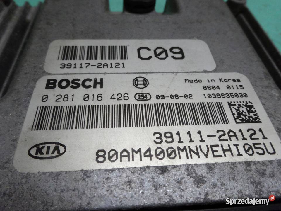 KIA SOUL I 16 CRDI 09r sterownik komputer Komputery