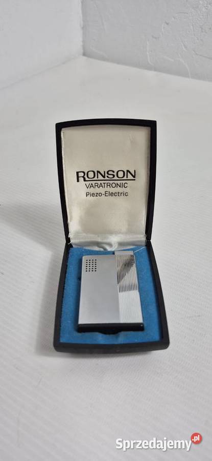 Kultowa Zapalniczka RONSON VARATRONIC Piezo lubelskie Biłgoraj