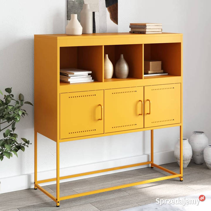 Szafka musztardowa 1005x39x107 stal WM846593 mazowieckie Warszawa sprzedam