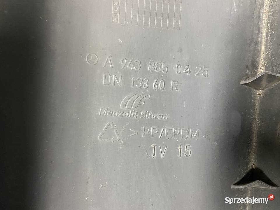 Spojler Zderzaka Actros MP2 9438850305 ciężarowe Maszewo