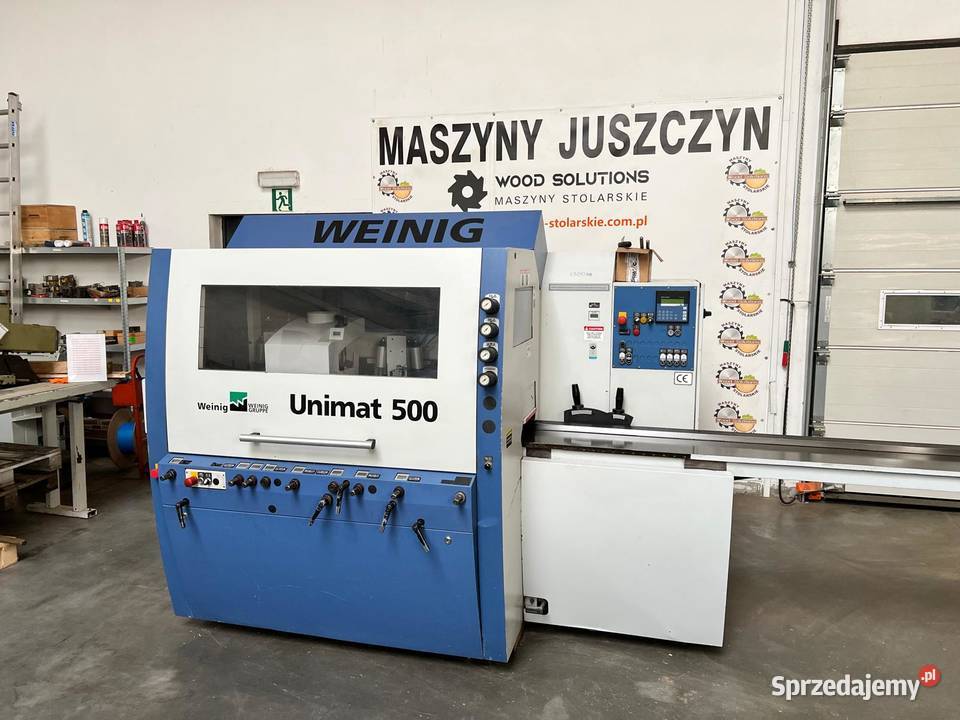 Strugarka czterostronna Weinig Unimat 500 Juszczyn