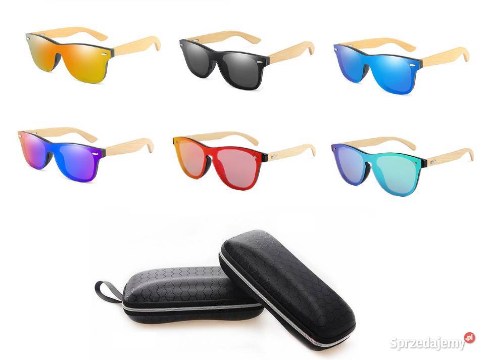 Okulary Przeciwsłoneczne Lustrzane Różne Kolory Dla kobiet Poznań