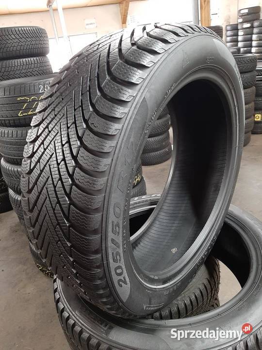 2x Opona UŻYWANA ZIMOWA 20550R17 PIRELLI 170 podlaskie Zaścianki