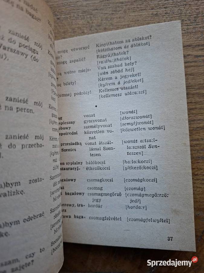 Mini rozmówki węgierskie Akos Engelmeyer Alina sprzedam