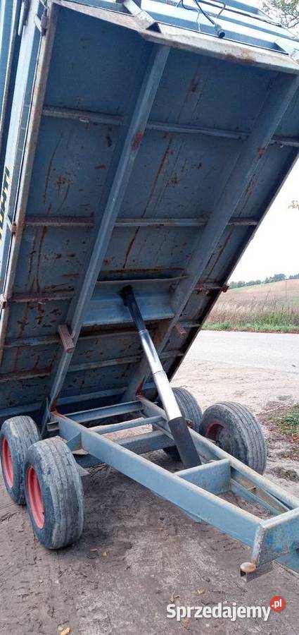 Tuhti M8 Przyczepa Wywrotka Rolnicza 8000 podlaskie Szołtany