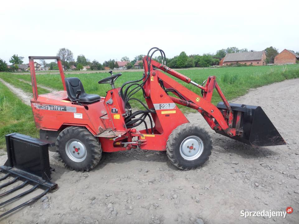 Miniładowarka Przegubowa Ładowarka SCHAFFER 222
