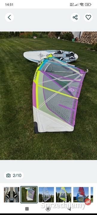 Windsurfing zestaw Gdańsk