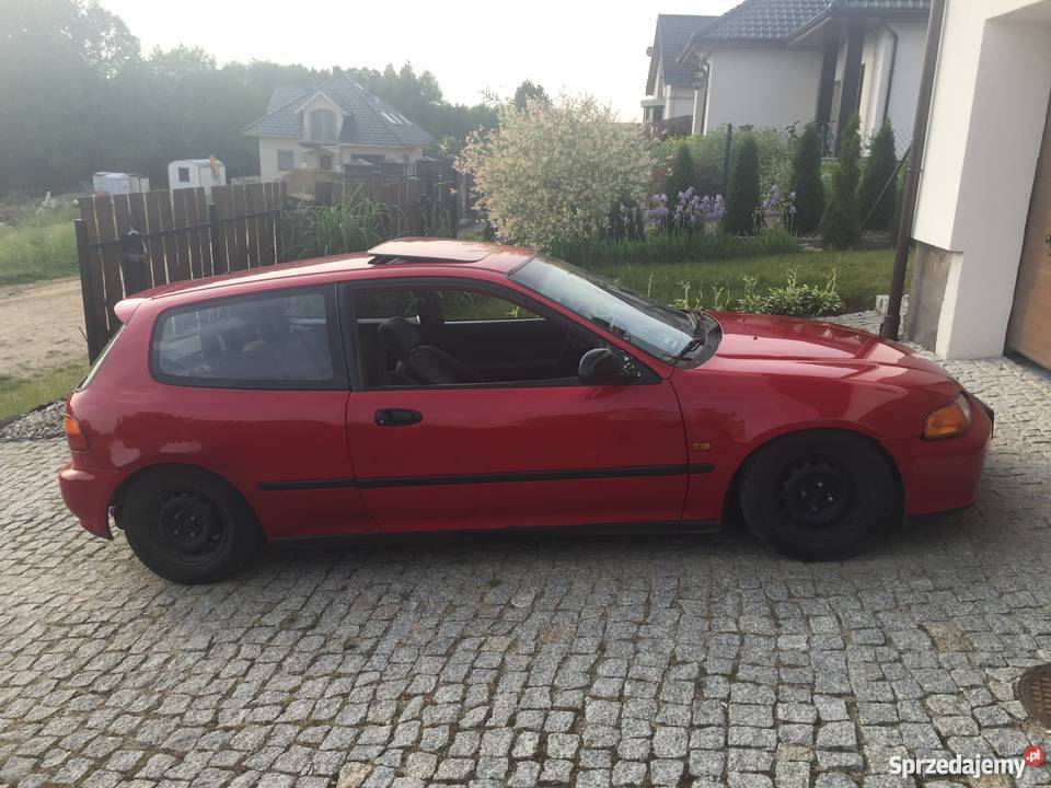 Honda Civic V 13 idealne na pierwsze auto elektryczne szyby lubuskie Gorzów Wielkopolski