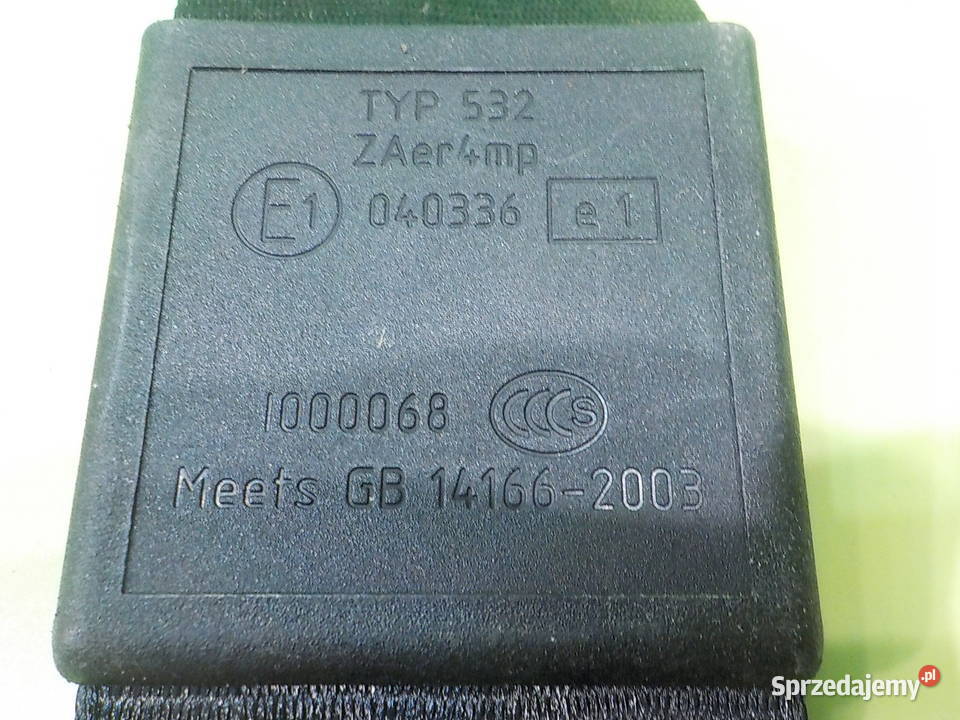 A3 8P II LIFT SLINE 09r pas bezpieczenstwa lewy osobowe Suków sprzedam