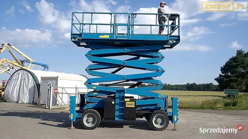 Podnośnik nożycowy 4x4 zwyżka Genie GS5390 RT nie wielkopolskie Pleszew