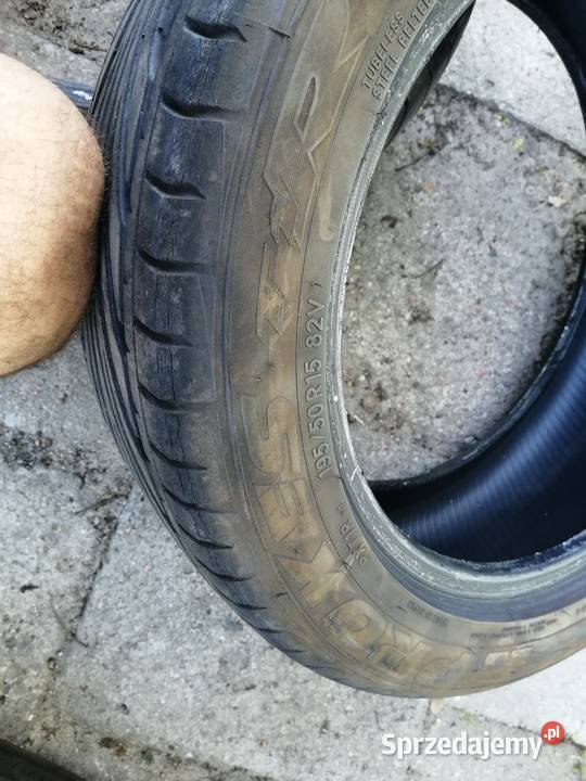 4x opony toyo t1r i r1r jedna uszkodzona 1955015 195 Międzyrzec Podlaski