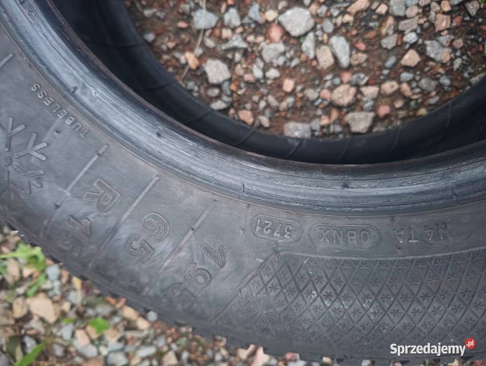 Komplet Opon Opony zimowe 4 sztuki 20192021 195 małopolskie Marcyporęba sprzedam