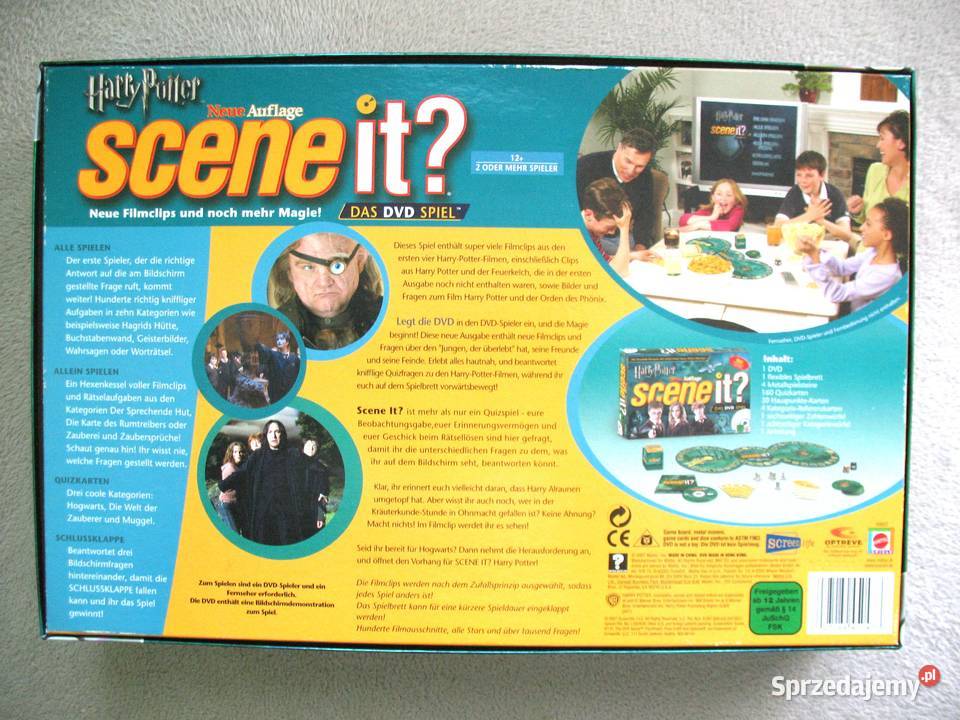 Scene it Harry Potter gra niemiecka nie Siedlce