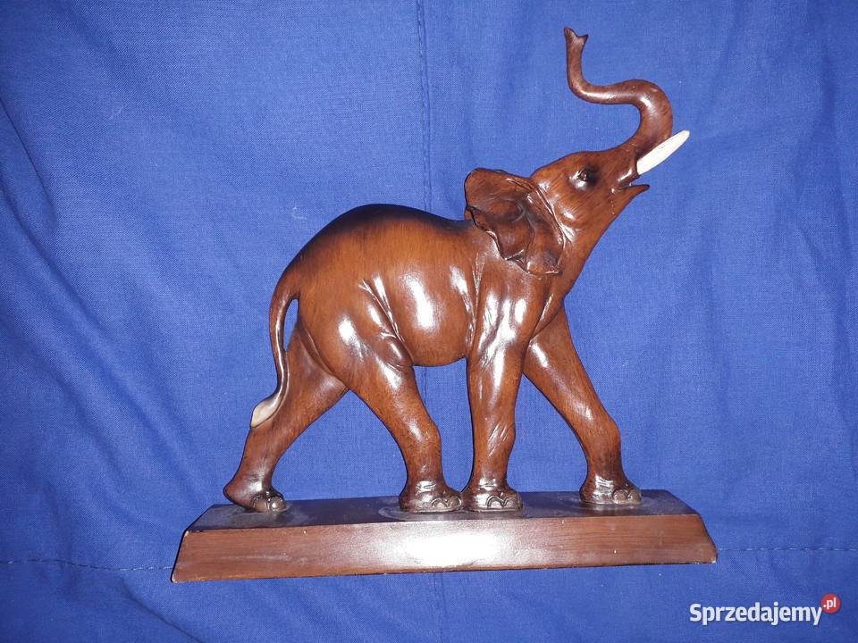Słoń figurka ceramiczna na szczęście Warszawa