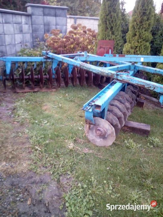 Brona talerzowa 25m nieuszkodzony Agregaty mazowieckie Przysucha
