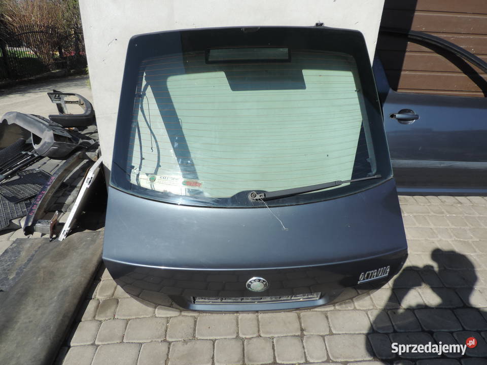 KLAPA BAGAZNIKA TYŁ TYLNA OCTAVIA II 2 HB Nowy Sącz