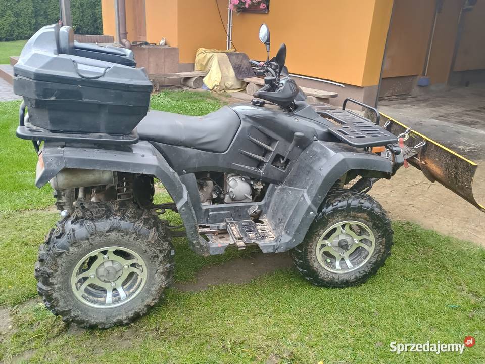 Quad Benyco 300 4x4 bez prawa rejestracji pług łódzkie Brzeziny