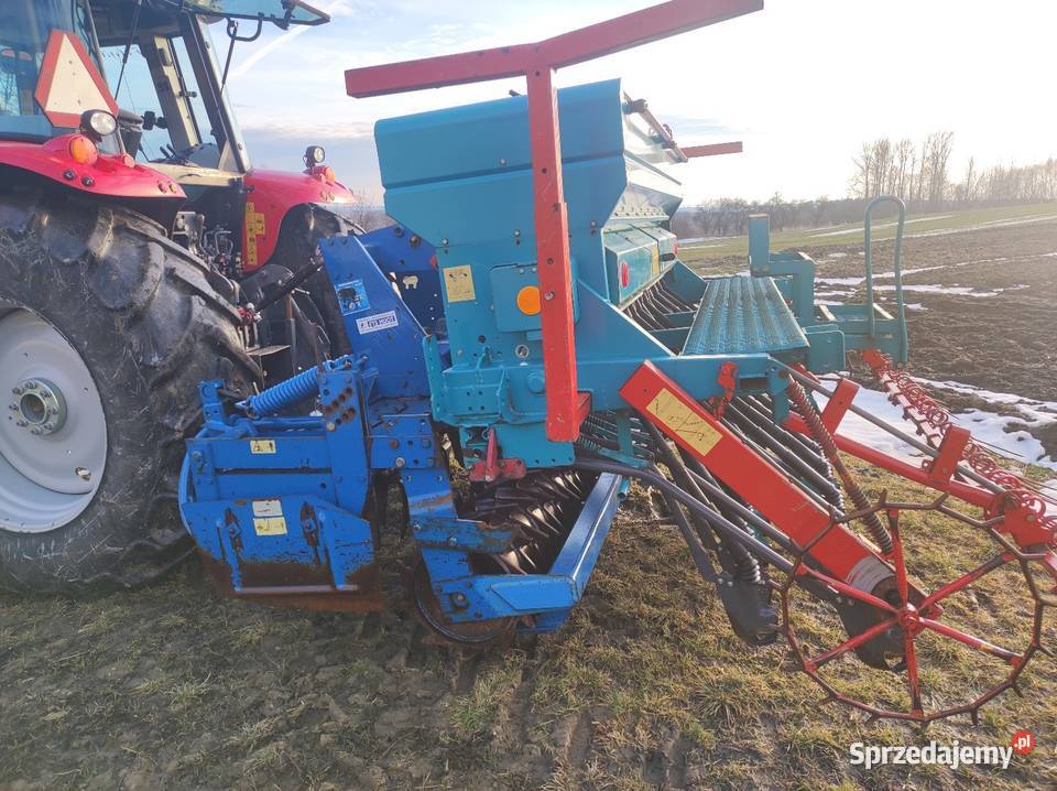 Agregat uprawowo siewny 3m rabe werk sulky świętokrzyskie Sobków