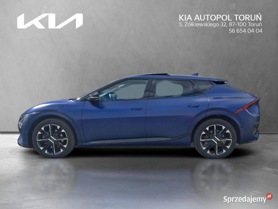 Kia EV6 DEMO84kWh AWD GTline dach kamera cofania Toruń