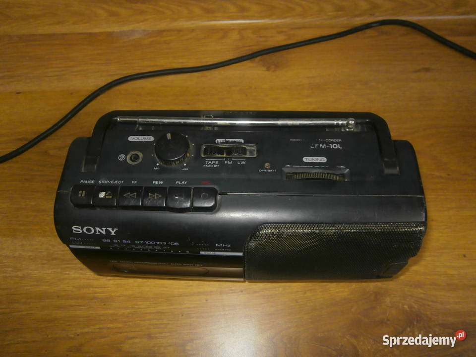 Radiomagnetofon SONY CFM 10L sprawny Łódź sprzedam