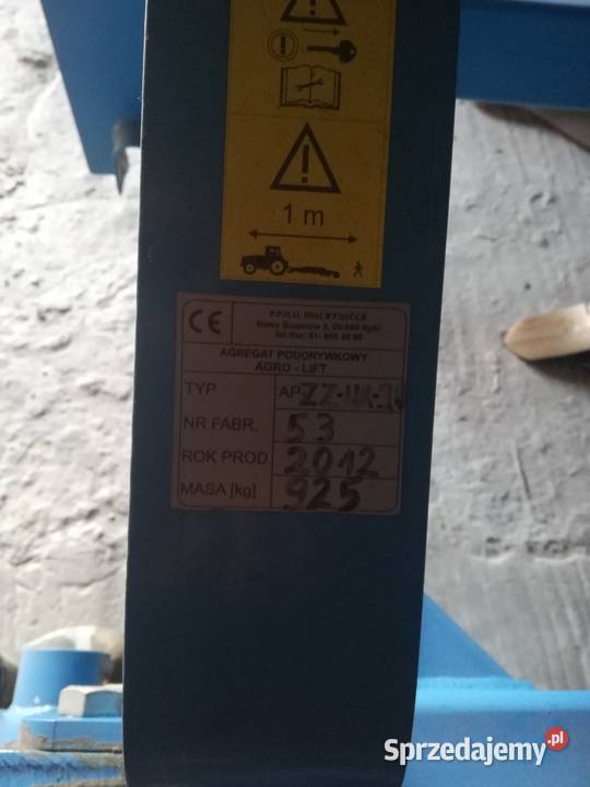 Agregat ścierniskowy 3m nieuszkodzony Agregaty Łęczna