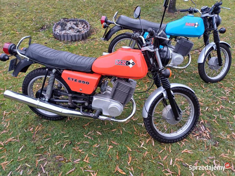 MZ ETZ 250 2 SZTUKI jedna z oc i pt śląskie Bieruń