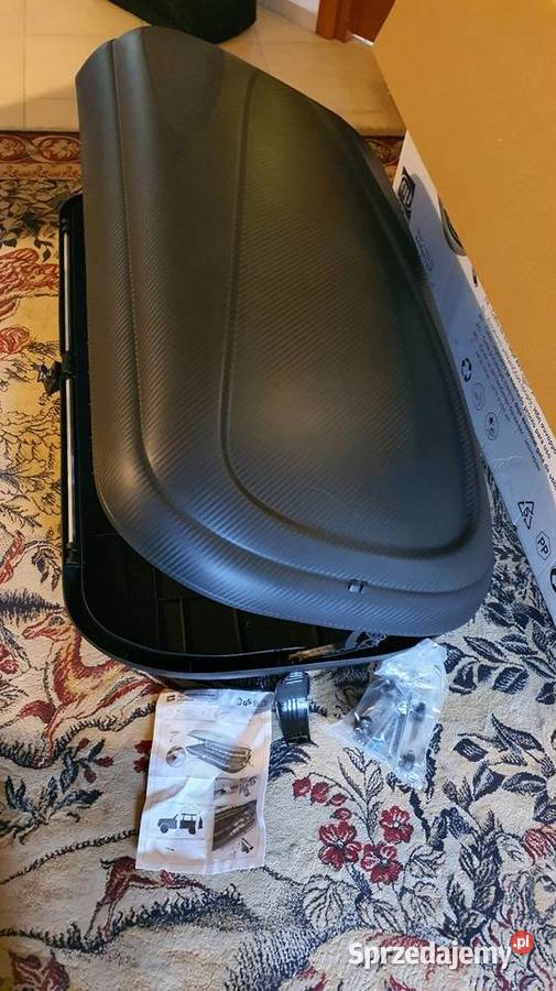 Box bagażnik dachowy 320 litrów carbon 130x 78x mazowieckie