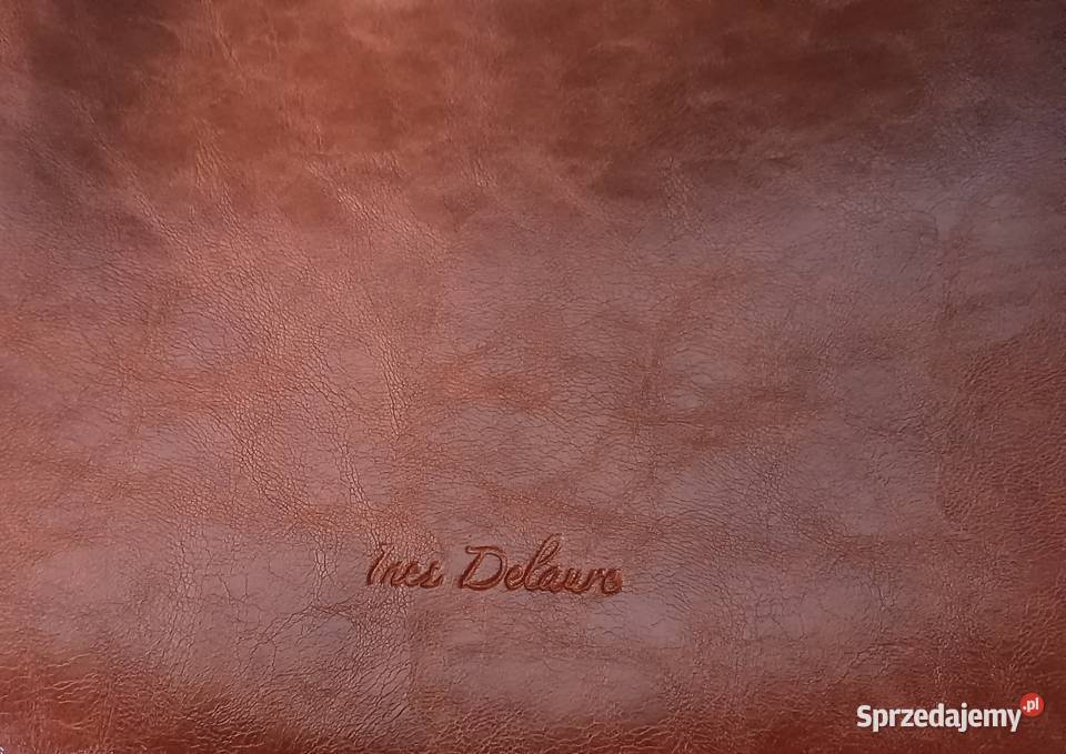 Ines Delaure torebka brązowa nowa małopolskie