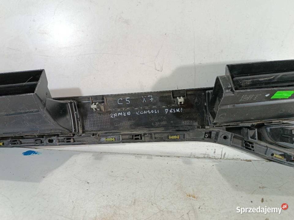 LISTWA KONSOLI KRATKI NAWIEWU ŚRODEK CITROEN C5 sprzedam