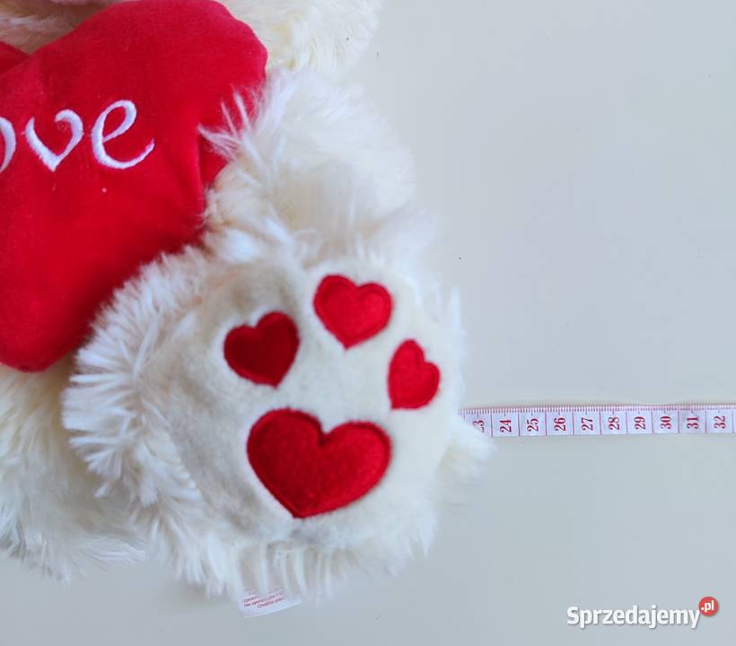 Nowy Miś z sercem Love maskotka Pepco Walentynki Katowice