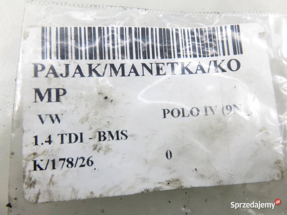PRZEŁĄCZNIK ZESPOLONY VW POLO IV 9N 6Q0953503CE osobowe