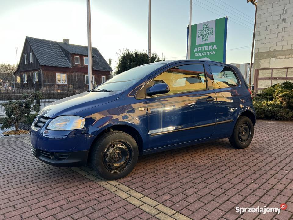 VW Fox 12 benz 55 2007 r z Niemiec 1 wł nowości Fox podlaskie Kolno