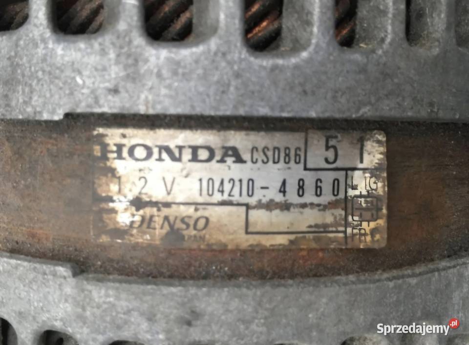 ALTERNATOR HONDA CRV III 3 22 CTDI 1042104860 Działoszyce sprzedam