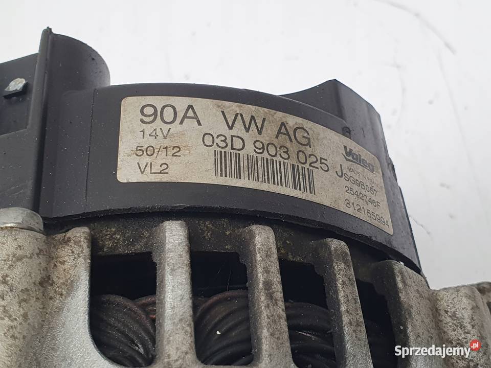 ALTERNATOR VW Polo IV Seat Ibiza IV Fabia II 12 Części samochodowe Chełm