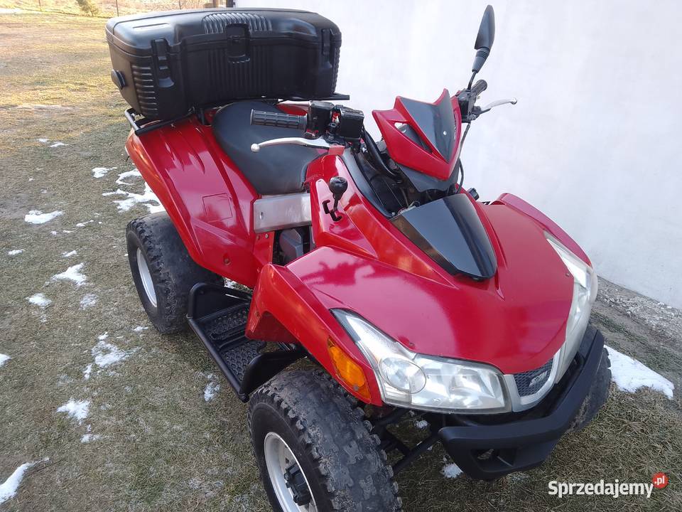 Quad Sym Quadlander 250 Automat Dokumenty Kufer nieuszkodzony
