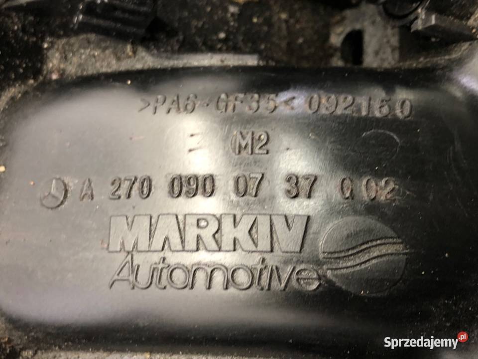 KOLEKTOR SSĄCY MERCEDES CLA coupe A2700900737 20 osobowe sprzedam