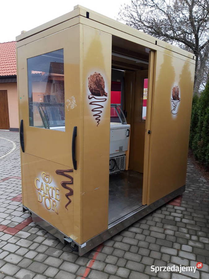 Wózek do lodów mini kiosk lodów witryna dolnośląskie Wrocław