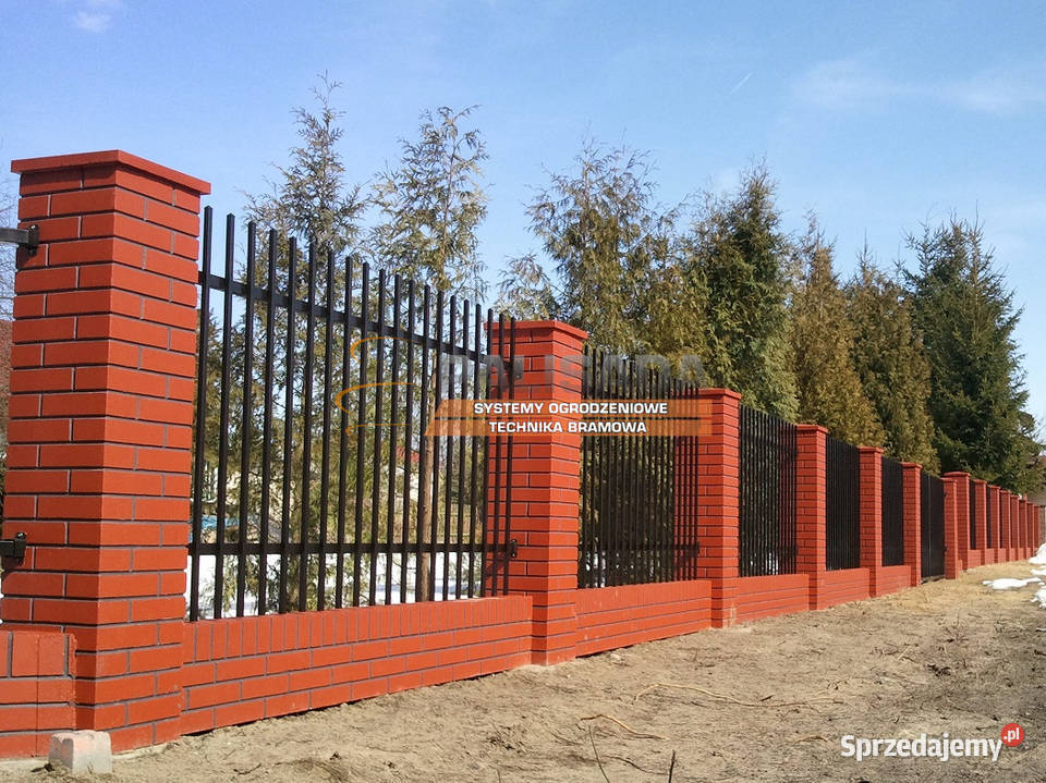 IMITACJA KLINKIERU Ogrodzenia ala KLINKIER CAŁA Bydgoszcz