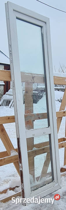 OKNA KacprzaK Okno Balkonowe 72X231 Używane PCV lubelskie Lublin