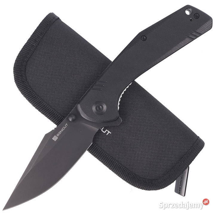 Nóż składany Sencut Actium Black G10 Black Warszawa