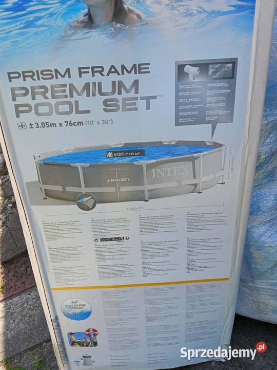 Basen stelażowy INTEX Prism Frame Premium 305 76 mazowieckie sprzedam