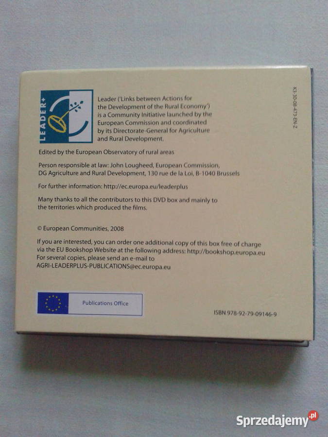 Leader Observatory Conference Evora Portugal DVD Puławy sprzedam