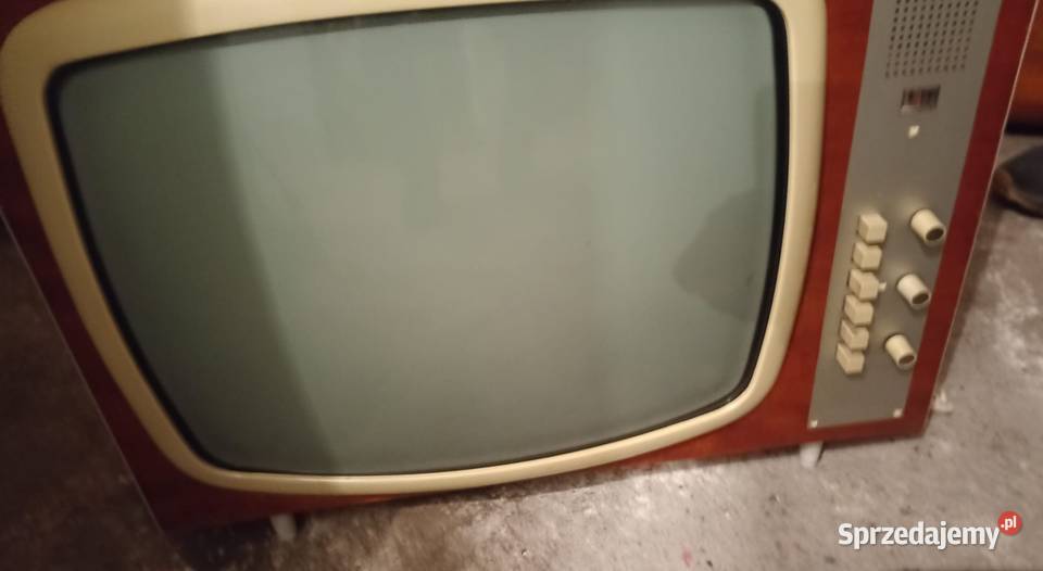 Stary telewizor lampowy Ametyst S47N sprzedam